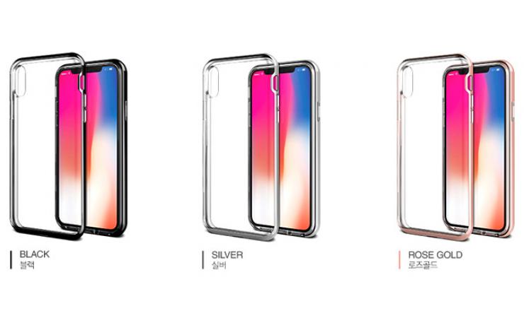 Ốp lưng Hàn Quốc Crystal Bumper cho iPhone X-XS chính hãng Verus