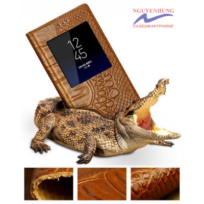 Bao da cá sấu Galaxy S8-S8 Plus cao cấp chính hãng Gustell