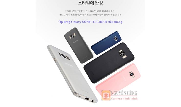 Ốp lưng Galaxy S8/S8+ Siêu mỏng G.lider Hàn Quốc