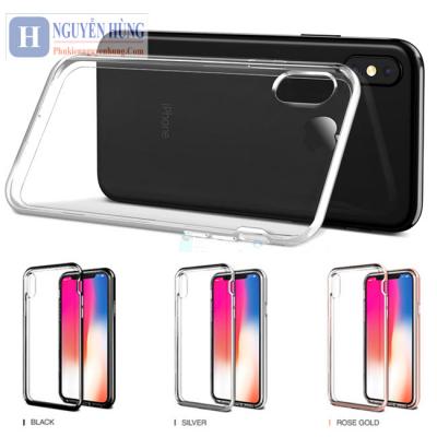 Ốp lưng Hàn Quốc Crystal Bumper cho iPhone X-XS chính hãng Verus