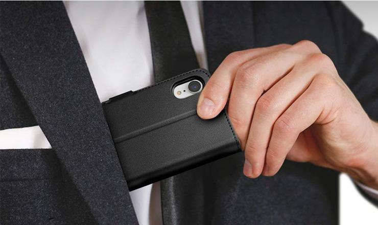 Bao Da iPhone Xs Max - Spigen Wallet S Cover