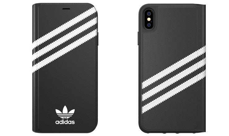 Bao Da iPhone X/ XS - Adidas Booklet Case PU [CHÍNH HÃNG - CAO CẤP]