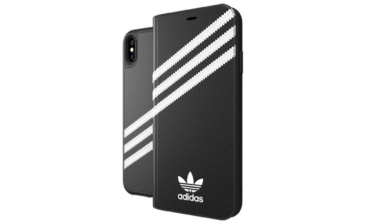 Bao Da iPhone X/ XS - Adidas Booklet Case PU [CHÍNH HÃNG - CAO CẤP]