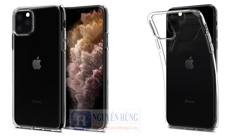 Ốp lưng trong suốt iPhone 11 Spigen Crystal Flex USA cao cấp tuyệt đẹp