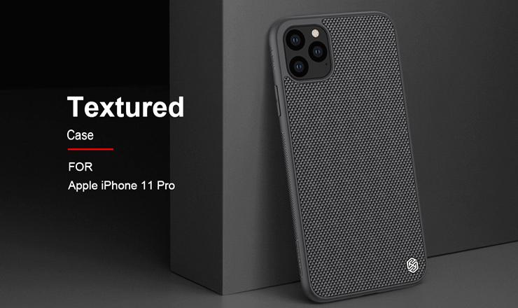 Ốp lưng Textured iPhone 11 Pro Max chính hãng Nillkin tuyệt đẹp sang trọng giá rẻ
