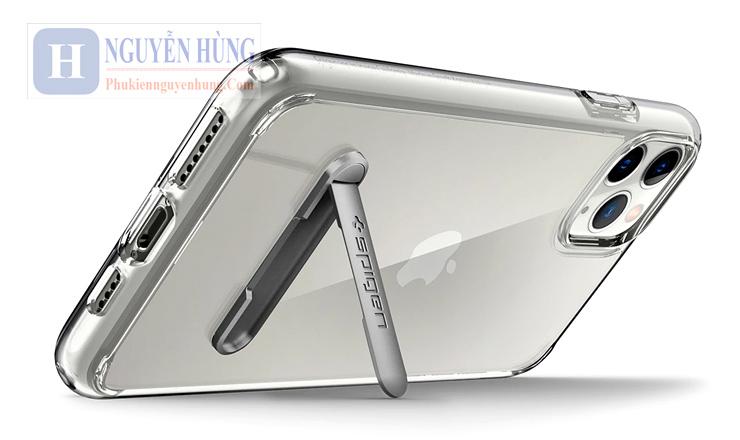Ốp lưng Ultra Hybrid S iPhone 11 Pro chính hãng Spigen trong suốt chống lưng