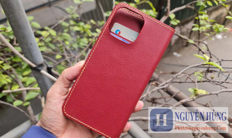 Bao da iPhone 16-15-14-13-12-11 Pro Max da thật - V7 Khocase. Handmade in VN