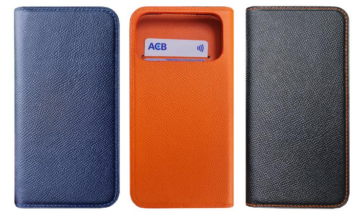 Bao da iPhone 17 Pro Max (Pro/ Plus/ Air) Epsom V2 da bò Ý cao cấp