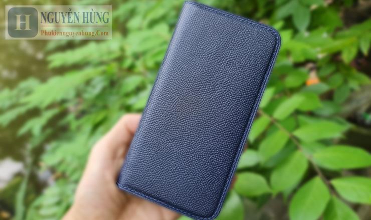 Bao da iPhone 17 Pro Max (Pro/ Plus/ Air) Epsom V2 da bò Ý cao cấp