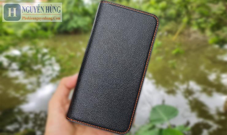 Bao da iPhone 17 Pro Max (Pro/ Plus/ Air) Epsom V2 da bò Ý cao cấp